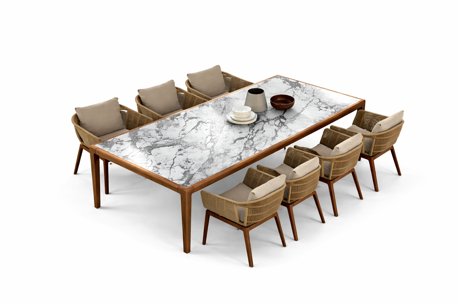 Mesa Flaminio y Sillas Aventino